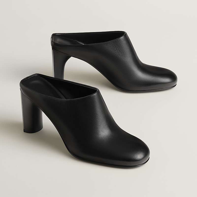 Lina 80 mule - Black | Hermès Canada